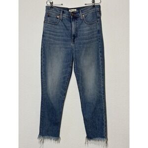 Madewell Jeans The Vintage Crop 30‎ Measure 34x28 Jean Hi Rise Straight Ankle